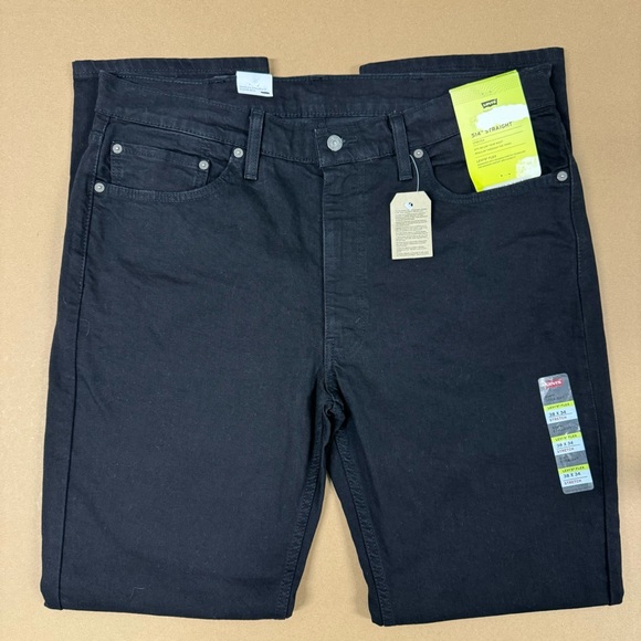 LEVIS 514 STRAIGHT LEG STRETCH BLACK - Picture 5 of 10